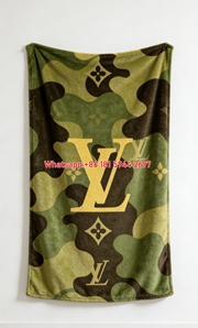 Camo LV Monogram Blanket Green Camo LV Throw IMG_3564